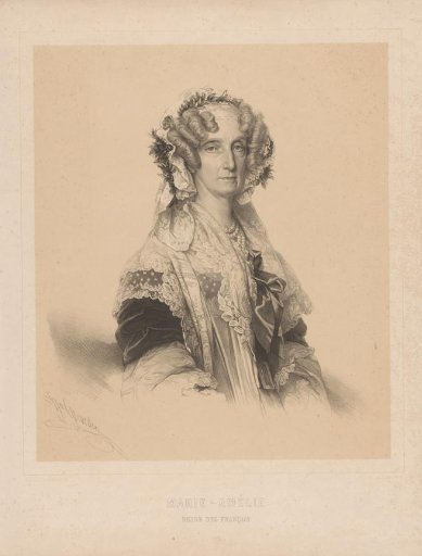 Portrait of Maria Amalia of Bourbon-Sicily