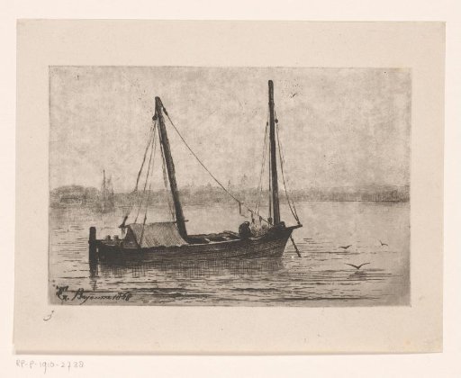 Boat on the Adour