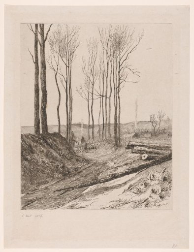 Country road near Vilvoorde