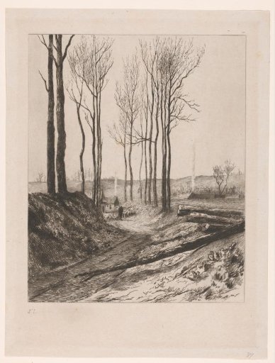 Country road near Vilvoorde