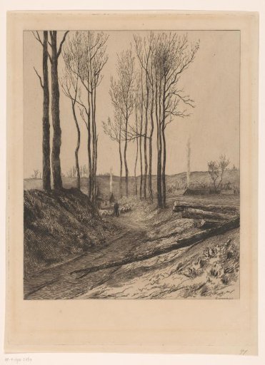 Country road near Vilvoorde