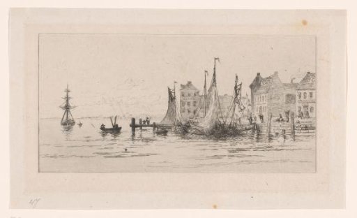 Harbour view in Temse