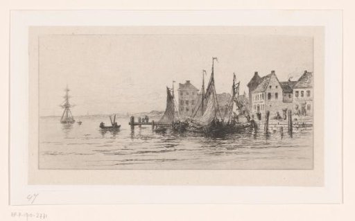 Harbour view in Temse