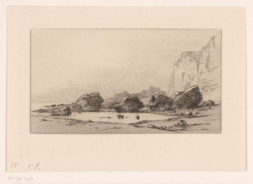 Rocky outcrops near Veules