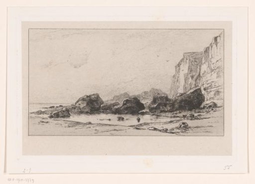 Rocky outcrops near Veules