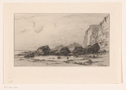 Rocky outcrops near Veules