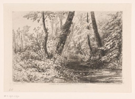 View of the river Veules