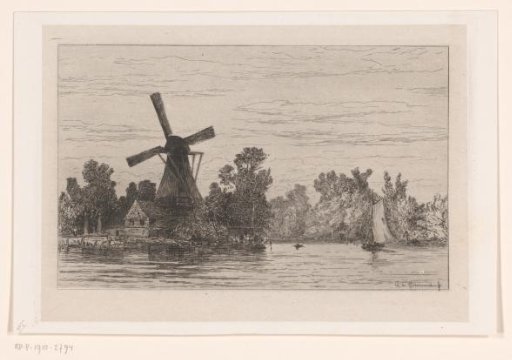 Mill in Loenen aan de Vecht