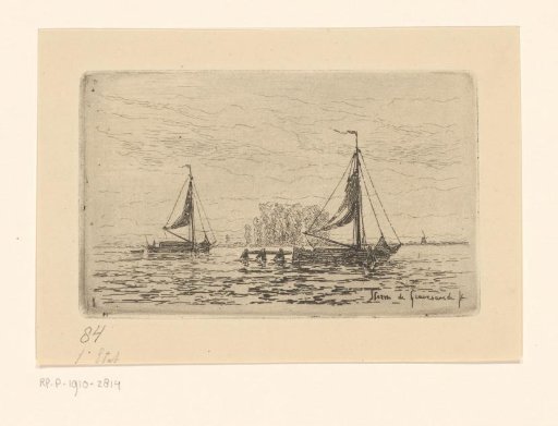 View of the Vecht at Weesp