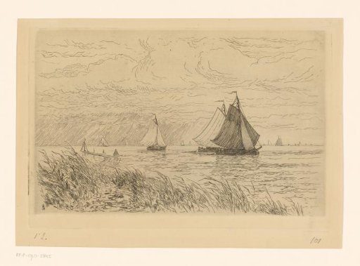 The Mouth of the Vecht in the Zuiderzee