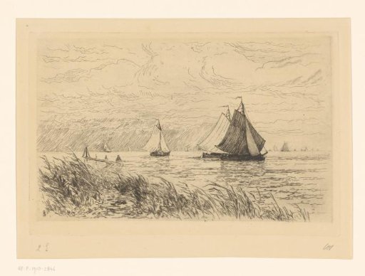The Mouth of the Vecht in the Zuiderzee