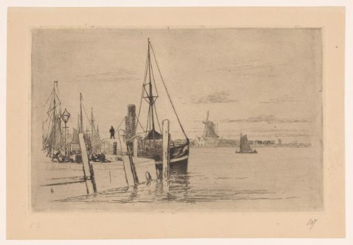 Quay in Dordrecht