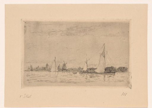 View of the Maas near Dordrecht