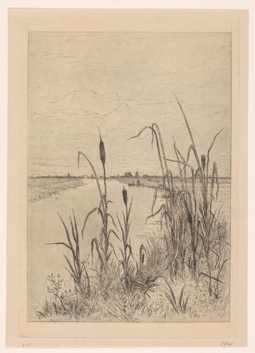 View of a canal near Loosdrecht