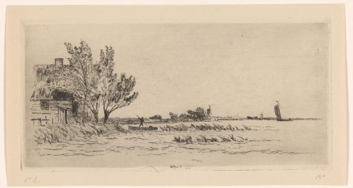 View of the Loosdrecht Lakes
