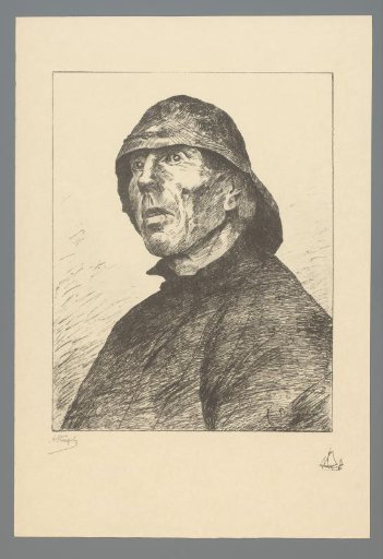 Portrait of a Katwijk sailor