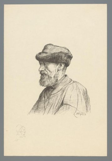 Portrait of a man with a short beard and cap