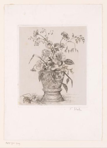 Flowers in a vase