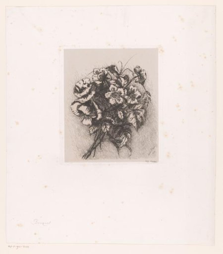 Flower still life with poppies and anemones