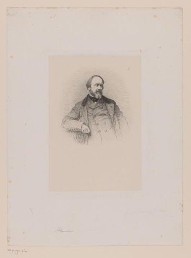 Portrait of Hippolyte Flandrin
