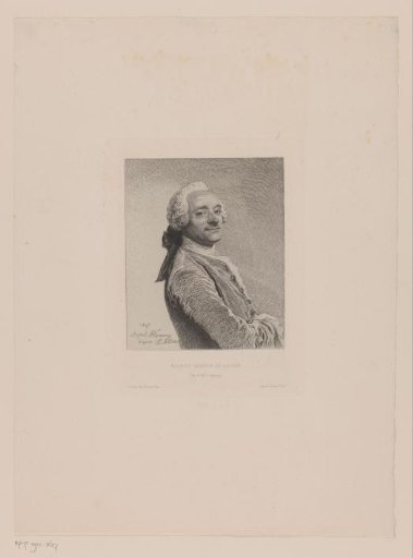 Portrait of Maurice Quentin de Latour