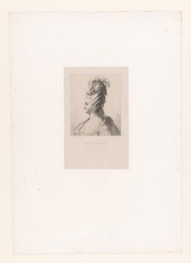 Portrait of Marie Antoinette
