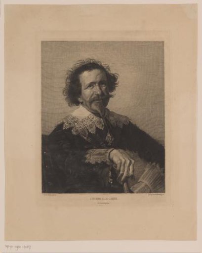 Portrait of an Unknown Man with a Cane