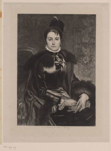 Portrait of an unknown woman