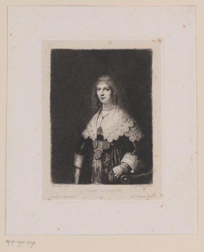 Portrait of a Woman, Possibly Maria Trip