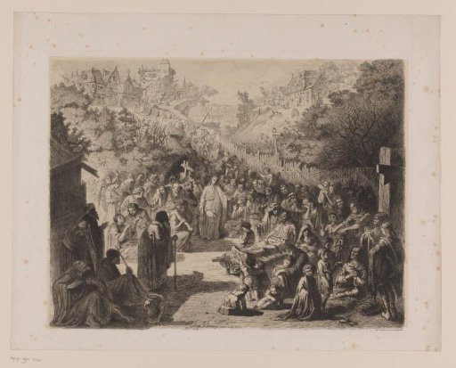 Christ healing the sick