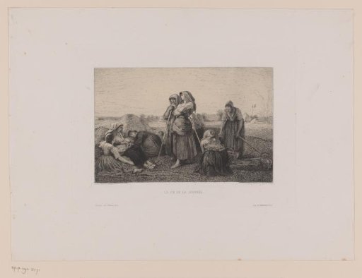 Peasant Women in the Field at the End of the Working Day