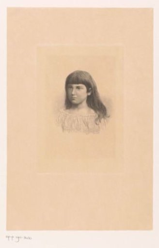Portrait of an unknown girl