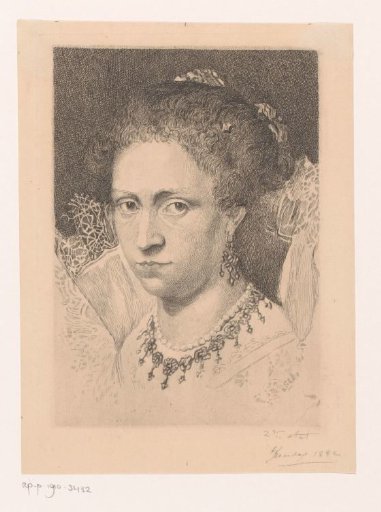 Portrait of Jacqueline de Caestre