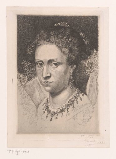 Portrait of Jacqueline de Caestre