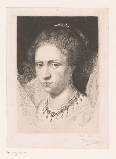 Portrait of Jacqueline de Caestre