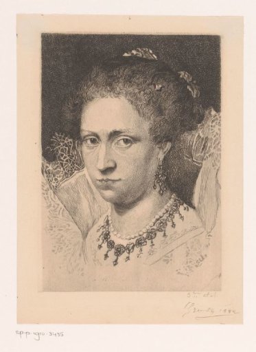 Portrait of Jacqueline de Caestre