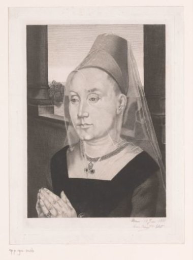 Portrait of Barbara van Vlaendenbergh