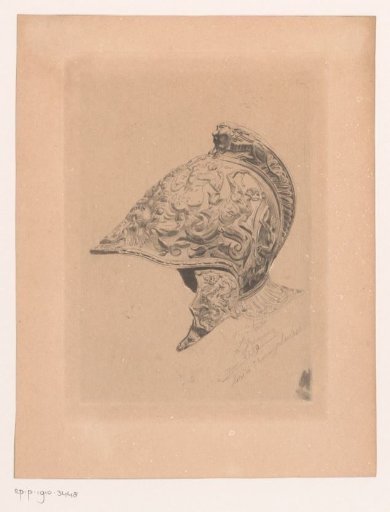 Decorated helmet