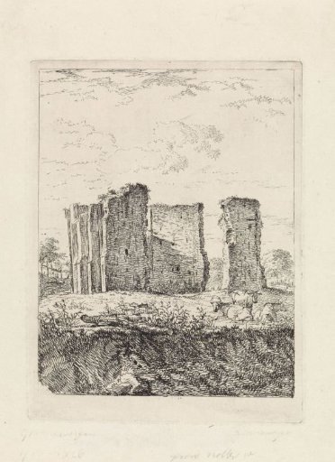 Ruin in a meadow