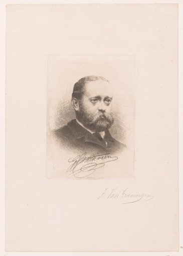 Portrait of an unknown man, possibly G.J. Witteveen