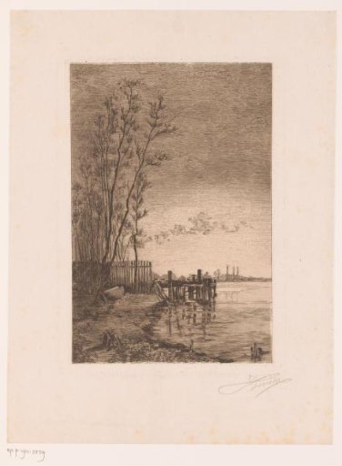 Pier in a River