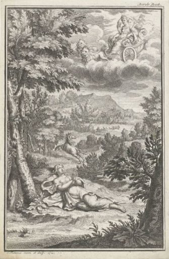 Praying Woman in Nature