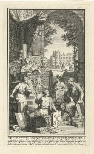 Allegory on the province of Holland
