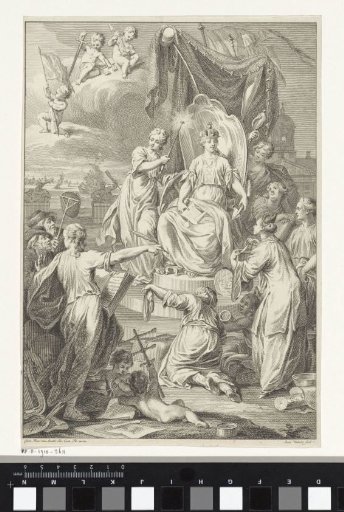 Allegory with the Amsterdam Maiden