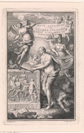 Truth describes the lives and deeds of Dutch painters