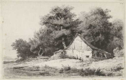 Barn by the water's edge