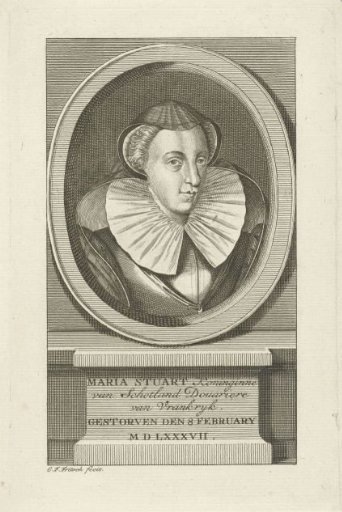 Portrait of Mary I Stuart, Queen of Scotland