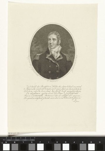 Portrait of Edward Pellew Exmouth