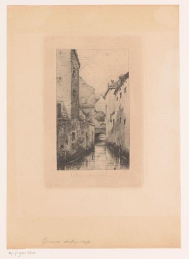 Facades Along a Canal in Nivelles