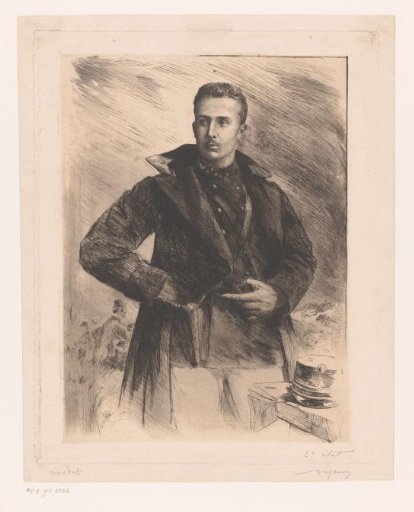 Portrait of Prince Baudouin of Belgium